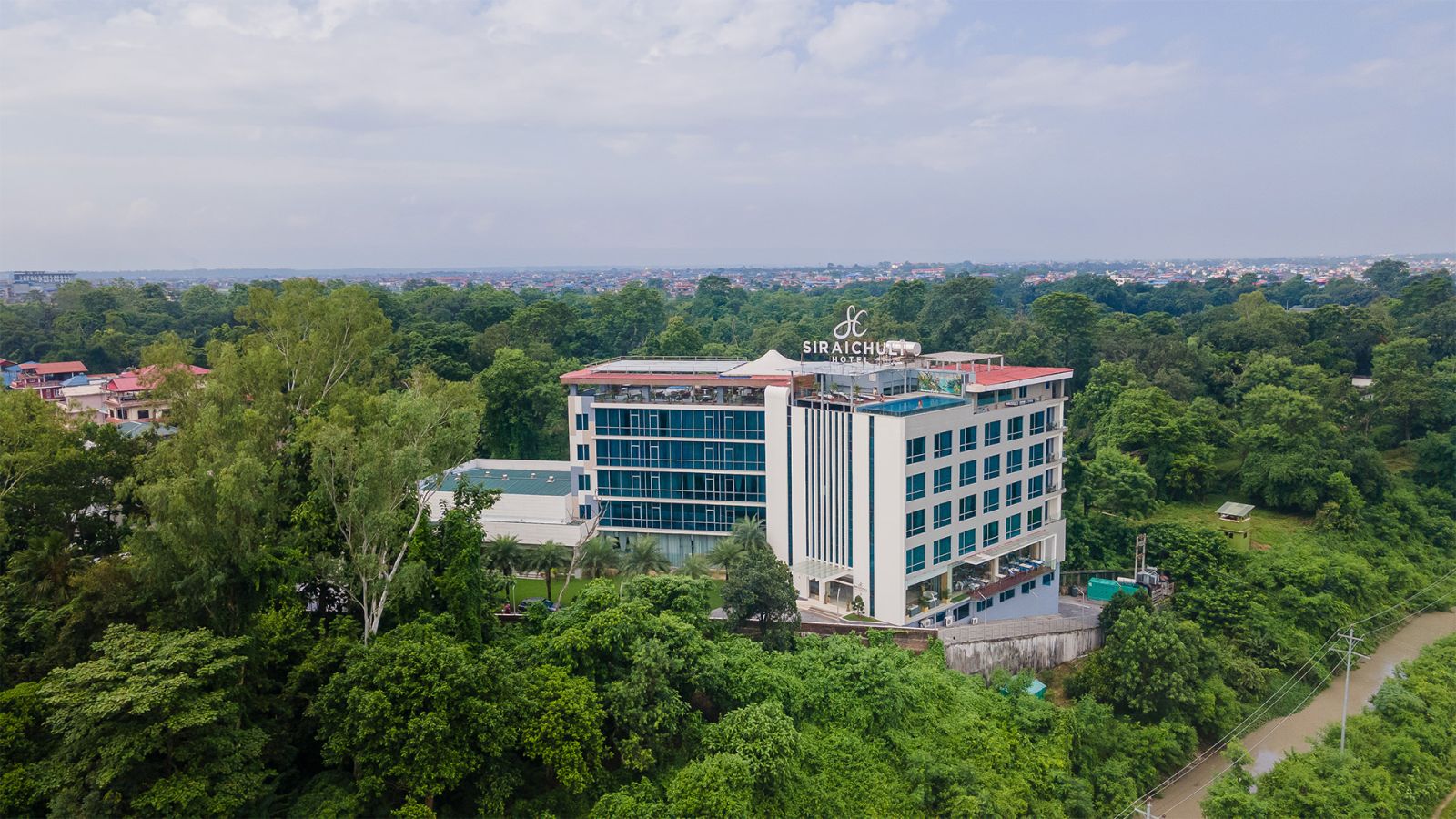Hotel Siraichuli Drone View